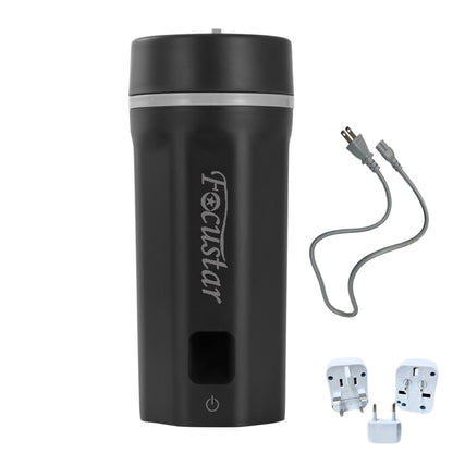 Focustar ポータブルケトル 550ML 電気ケトル 小型 トラベルケトル 海外対応・日本対応 6段階温度調節 100-240V兼用 変圧器不要 400W ポータブル電源で使える 持ち運びやすい 携帯湯沸かし器 旅行 車中泊に適用